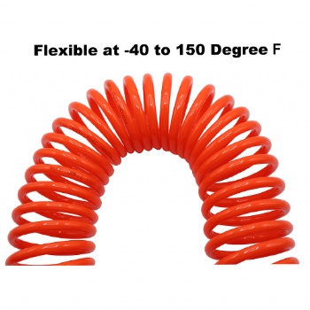  Polyurethane Recoil Air Hose (Red)	